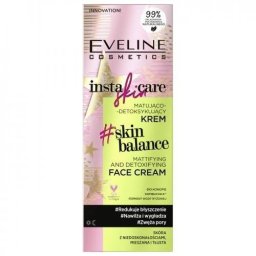 Eveline Insta Skin Care Skin Balance Mattifying And Detoxifying Face Cream 50 ml
