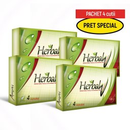 Pachet Herbal V 4 x 4cutii