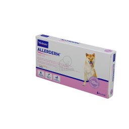 Virbac Allerderm Spot-On pentru câini peste 10 kg și pisici 6 x 4 ml