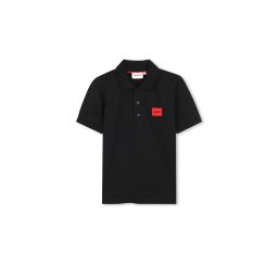 HUGO K polo Pentru copii G01186 09B black
