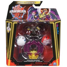Bakugan set incepatori special attack, dragonoid titanium hammerhead butterclaw, spm6066989-20143703