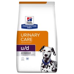 HILL'S Prescription Diet Canine u/d Urinary Care hrana dietetica pentru caini cu afectiuni ale tractului urinar 4 kg