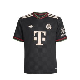 ADIDAS ORIGINALS Tricou 'FC Bayern München 25-26 3rd' ecru / oliv / roşu închis / negru