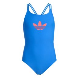 ADIDAS ORIGINALS Costum de baie întreg 'Adic' azuriu / portocaliu