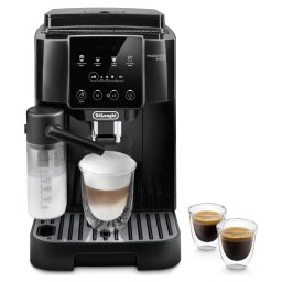 Mașină de espresso Delonghi Magnifica START ECAM220.60.B, 1450 W, 15 bari, 1,8 L, 4 programe, 13 setări de măcinare, LatteCrema Hot, opțiune Bean, negru