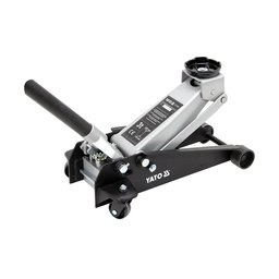 Yato - YT-17211 - Cric auto hidraulic tip crocodil, 465 mm, 3 T, roti de transport