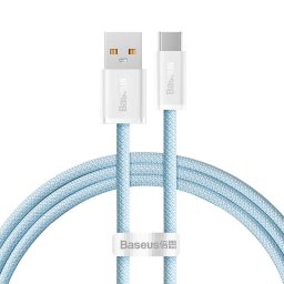 USB to USB-C Dynamic Series, 100W, 1m Albastru