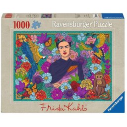 Ravensburger Puzzle - Frida Kahlo's Paradise: Parrots, Monkeys 1000 pieces