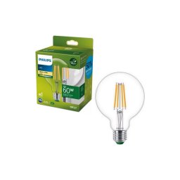 Bec LED VINTAGE ULTRAEFFICIENT Philips G95, soclu E27, 4W, 230V, 2700K
