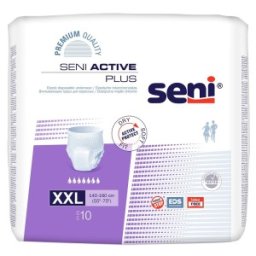 Set 2 x 10 Scutece Adulti Tip Chilot Seni Active Plus, XXL