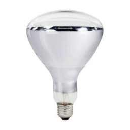 Set 2 x Bec cu Infrarosu, Transparent, 250 W, E27