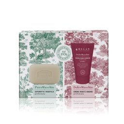 Set sapun solid Puro Muschio 100 grame + crema maini Dolce Muschio 50 ml Helan
