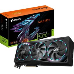 Placa video GIGABYTE AORUS GeForce RTX 5070 Ti MASTER 16G, 16GB GDDR7, 256bit