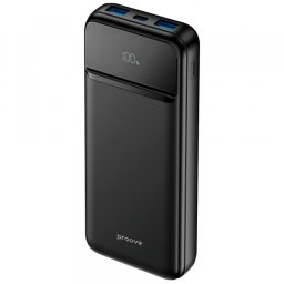 Baterie Externa Proove Illuminator 2, 10000mAh, 22.5W, QC + PD, 2 x USB-A - 1 x USB-C, Neagra PBIP10212201