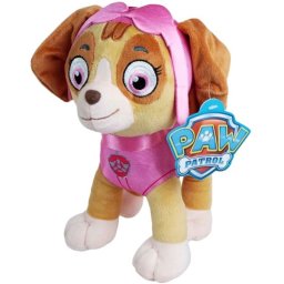 Jucarie din plus skye classic, paw patrol, 24 cm
