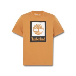TIMBERLAND Tricou maro deschis / negru / alb