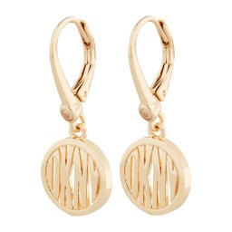 DKNY Cercei auriu / transparent