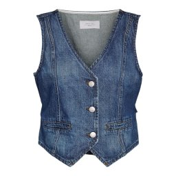 Noisy may Vestă albastru denim
