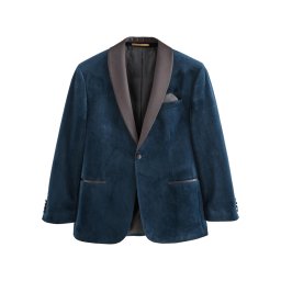 Next Sacou bleumarin / gri închis