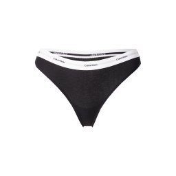 Calvin Klein Underwear Tanga negru / alb