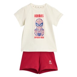 ADIDAS SPORTSWEAR Costum de trening 'Adidas x Marvel Spider-Man' bleumarin / rubiniu / alb lână