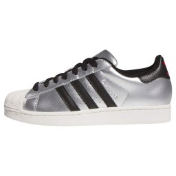 ADIDAS ORIGINALS Sneaker low 'Superstar II' negru / argintiu