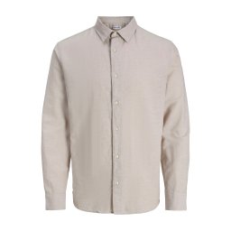 Jack & Jones Plus Cămașă 'JJEBREEZE' ecru