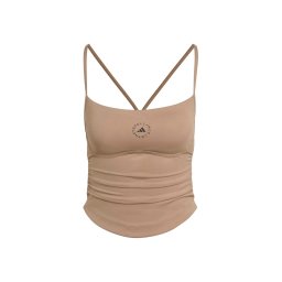 ADIDAS BY STELLA MCCARTNEY Sport top maro cappuccino / negru