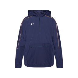 UNDER ARMOUR Geacă sport 'Challenger' albastru închis / portocaliu deschis / alb
