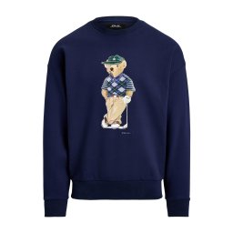 Polo Ralph Lauren Pulover bleumarin / maro cappuccino / verde închis
