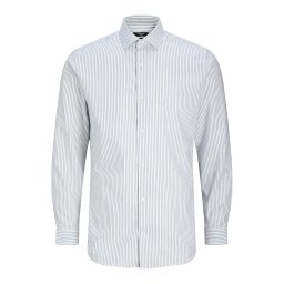 JACK & JONES Cămașă 'JPRBLAParker' bleumarin / alb