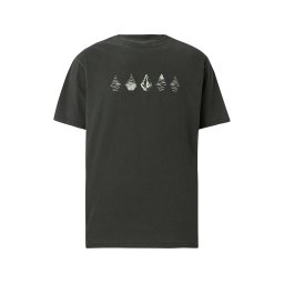 Volcom Tricou 'LUNAR PHASES' negru / alb