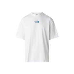 THE NORTH FACE Tricou azur / alb