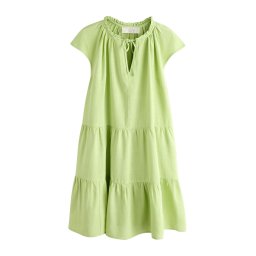 Next Rochie verde limetă