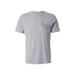 Superdry & Co Tricou '1954 COMPANY' gri / gri deschis