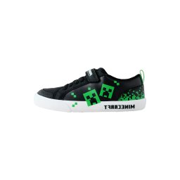 Next Sneaker 'Minecraft' verde limetă / negru