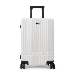 Karl Lagerfeld Troller 'Ikon Choupette' negru / alb