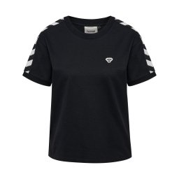 Hummel Tricou funcțional negru / alb