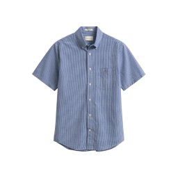 GANT Cămașă 'CLASSIC' bleumarin / alb