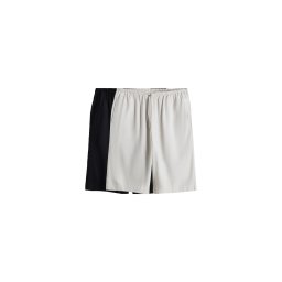 The Set Pantaloni bej deschis / negru