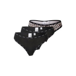 GUESS Slip roz / negru / alb