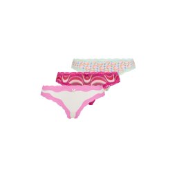 LSCN by LASCANA Tanga albastru / verde pastel / roz / magenta