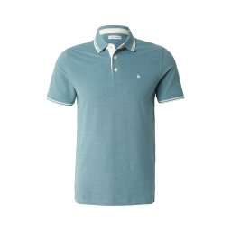 JACK & JONES Tricou 'JJEPaulos' verde petrol