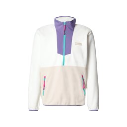 COLUMBIA Bluză cu fermoar sport 'Sequoia Grove' turcoaz / lila / alb