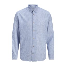 JACK & JONES Cămașă 'JJESummer' albastru / alb