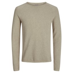 JACK & JONES Pulover 'JJEHill' bej
