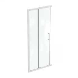 Usa cabina de dus culisanta Ideal Standard Connect 2 90x90 cm profil alb mat -K966801