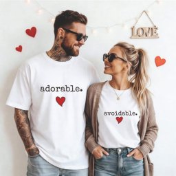 Set tricouri cuplu - Adorabili împreună
