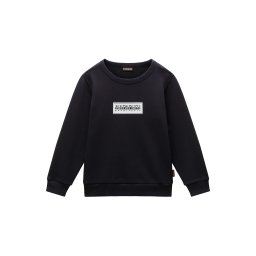 NAPAPIJRI Bluză de molton 'K B-Chamois' negru / alb
