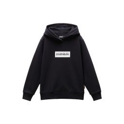 NAPAPIJRI Bluză de molton 'K B-Chamois' negru / alb